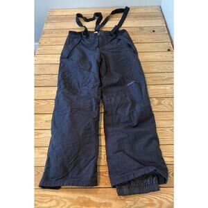 Quechua Winter Suspender Winter Snow Pants Bibs Size Large Men’s Black